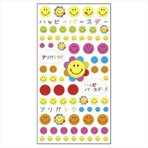 スマイリーフェイス シールシート ふちきらシール Ss 85 グッズ 手帳デコ かわいい キャラクターのシネマコレクション 通販 Paypayモール