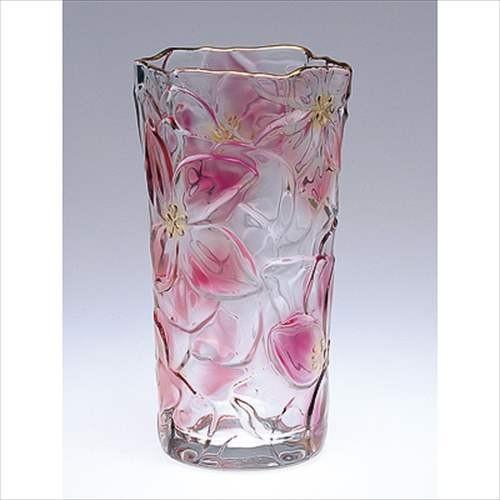 花りん 石塚硝子 花器lg 花瓶 ギフト雑貨 フラワーベース 7971 アデリア 13 4 23 5cm キャラクターのシネマコレクション 通販 Paypayモール