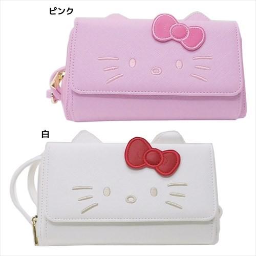 sanrio ミニショルダーウォレット ハローキティ お財布 sanrio ミニショルダーウォレット ハローキティ お財布