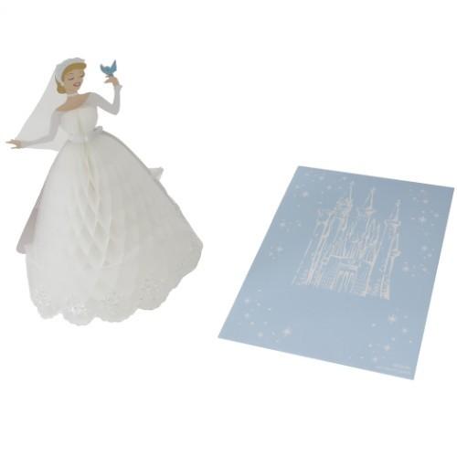 シンデレラ グッズ グリーティングカード ハニカム 多目的カード ホワイトドレス ディズニープリンセス キャラクター キャラクターのシネマコレクション 通販 Paypayモール