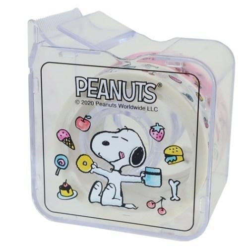 スヌーピー テープカッター付き 15mm マステ 2本セット マスキングテープ Snoopy03 ピーナッツ キャラクターのシネマコレクション 通販 Paypayモール