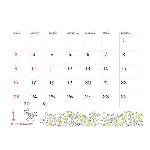 22 カレンダー 卓上 香るスケジュール バニラの香り付き スケジュール 令和4年 暦 キャラクターのシネマコレクション 通販 Paypayモール