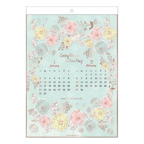 切り絵 プレゼント インテリア 22 壁掛け カレンダー Kirieデザイン