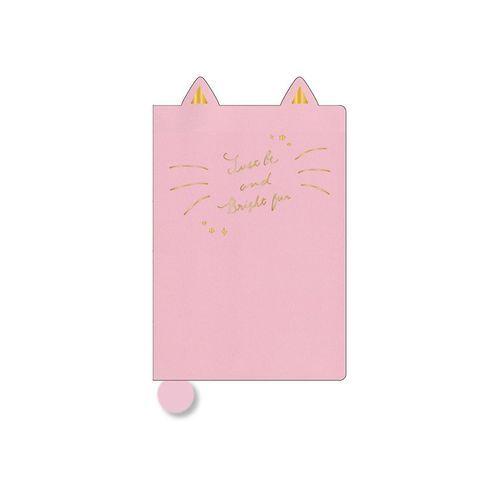 ダイカットネコ スケジュール帳 A6 マンスリー 22年 手帳 ピンク 令和4年 手帖 Apj 22 M 137 キャラクターのシネマコレクション 通販 Yahoo ショッピング