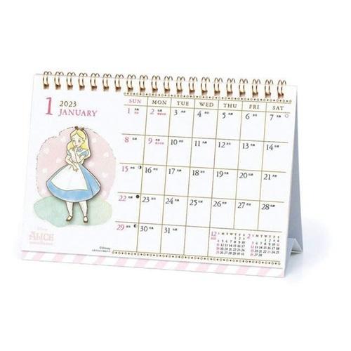 税込 送料無料 キャラクターのシネマコレクション23calendar 卓上カレンダー23年 水彩スケジュール ディズニー Disney その他趣味