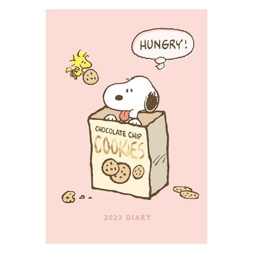 スヌーピー 23年月間ダイアリー ピーナッツ A6マンスリー手帳23 キャラクタースケジュール帳 クッキー Apj 23 M 104 キャラクターのシネマコレクション 通販 Yahoo ショッピング