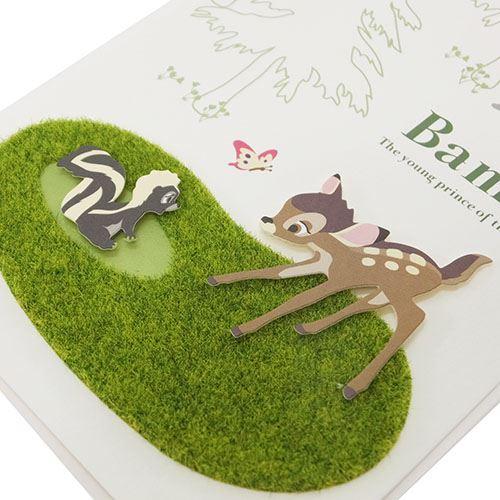 バンビ2 グリーティングカード 封筒付きポストカード 芝生 ディズニー Apj メッセージ 可愛い キャラクターグッズ キャラクターのシネマコレクション 通販 Paypayモール