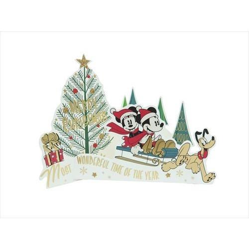 Disney ディズニー ミッキー&ミニー クリスマスカード Disney ディズニー ミッキー&ミニー クリスマスカード