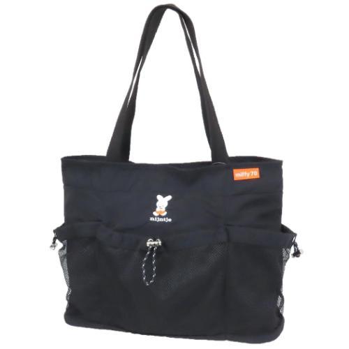 ミッフィーxOUTDOOR トートバッグ ディックブルーナ 手提げかばん 絵本キャラクター 70th ナインチェ柄