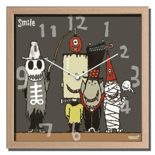 武内祐人 掛け時計 Artist Clock モンスター 美工社 CAC-52639 : bks 