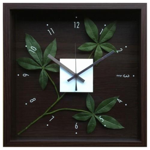 デザインクロック リーフ インテリア 掛け時計 Design Clock LEAF