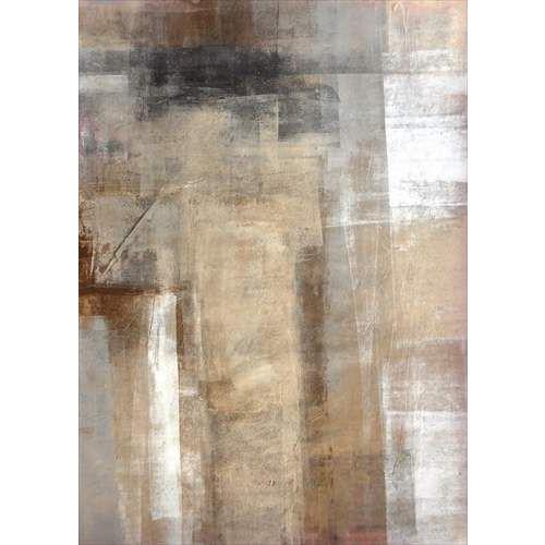 Brown and Beige Abstract Art Painting IAP51600 パネルフレーム お洒落 インテリア インテリアパネル｜cinemacollection