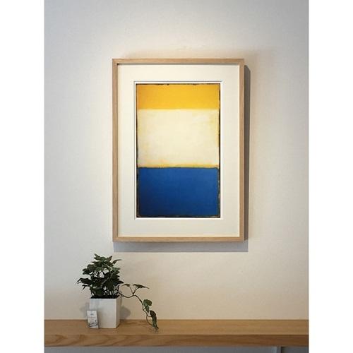 Yellow White Blue Over Yellow on Gray 1954 マーク ロスコ アートポスター Mark Rothko 美工社