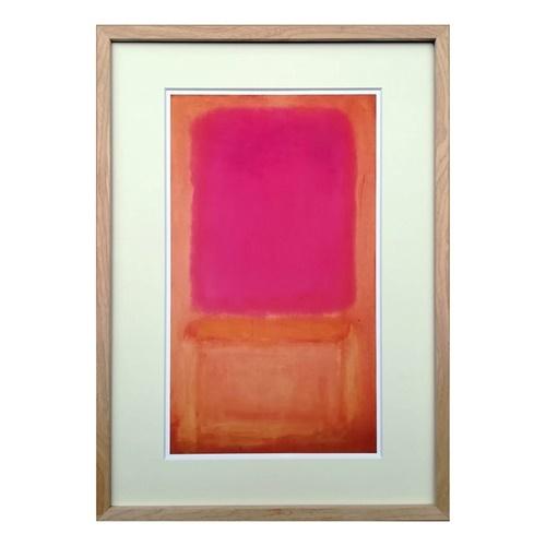 Violet Center 1955 マーク ロスコ アートポスター Mark Rothko 美工社 