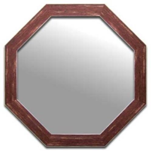 八角ミラー 鏡 Huit Mirror ブラウン 美工社 MHT-50390｜cinemacollection