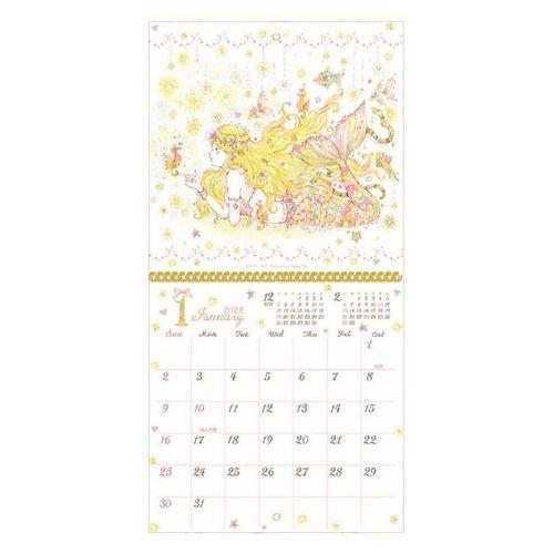 たけいみき インテリア カレンダー 2022年 mini スクエア 壁掛け Princess Calendar 令和4年 手帖|キャラクターのシネマコレクション|01