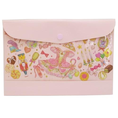 たけいみき 書類 フォルダー A5 フラットケース クローズピン くるみ割り人形 グッズ 文具 大人かわい ガーリーイラスト キャラクターのシネマコレクション 通販 Paypayモール