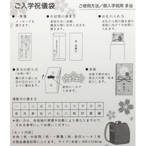 のし袋 ご祝儀袋 ご入学おめでとうございます 金封 祝日 男の子 クローズピン