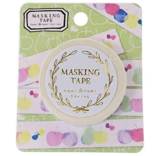 マスキングテープ りんご ガーリーイラスト 手帳デコ グッズ クローズピン キャラクターのシネマコレクション 通販 Paypayモール