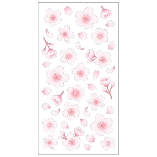 シール さくら和紙シール 霞桜 クローズピン デコレーション ギフト