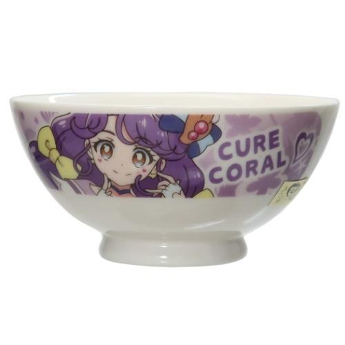 トロピカルージュプリキュア アニメキャラクター 磁器製 フェイス 茶碗 キッズ食器 キュアコーラル グッズ キャラクターのシネマコレクション 通販 Paypayモール