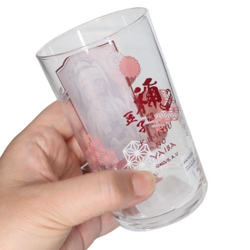 鬼滅の刃 アニメキャラクター ガラス コップ グラス タンブラー 絵札