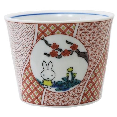 九谷焼ミッフィー蕎麦猪口せット Miffy そば猪口 ミッフィー 九谷焼 ディックブルーナ 赤絵 和食器