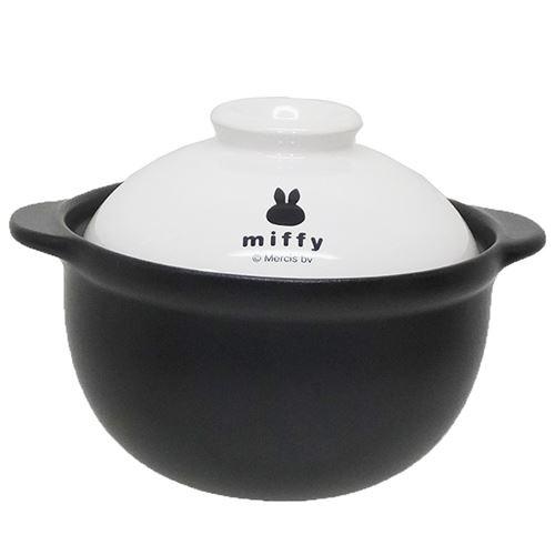 Miffy（ミッフィー） 土鍋 フェイス 一人鍋 ディックブルーナ 金正陶器