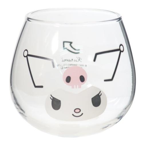 クロミ ガラスコップ ゆらゆら タンブラー サンリオ フェイス