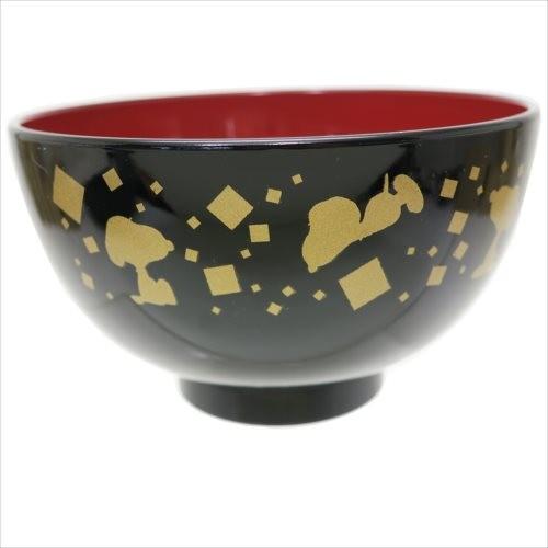 SNOOPY（スヌーピー） お椀 塗汁椀 金正陶器 筆唐草 グッズ ギフト雑貨