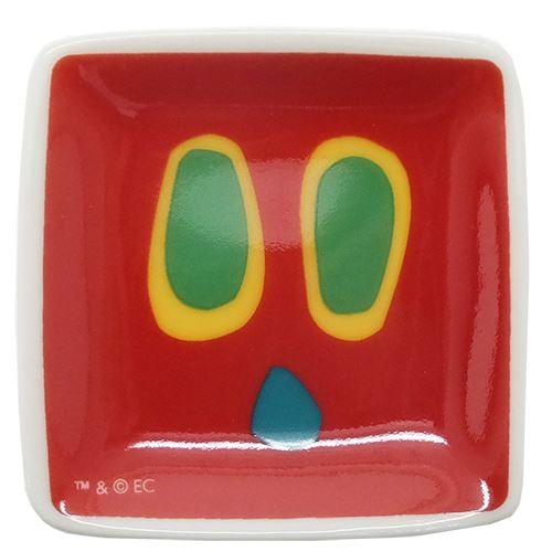 はらぺこあおむし グッズ プチ 角 小皿 エリックカール 絵本