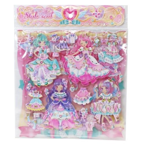 ジュエリーコスメプリンセス 着せ替えシール ボリュームアップ Style シール 2枚セット ss クラックス シール交換 キャラクターのシネマコレクション 通販 Paypayモール