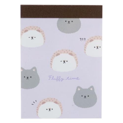 ふわっとタイム メモ帳 ミニ ミニメモ アニマル 通販 Hari キャラクターのシネマコレクション 通販 Paypayモール