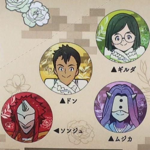 約束のネバーランド アニメキャラクター 缶バッジ 約束のネバーランド アニメキャラクター 缶バッジ