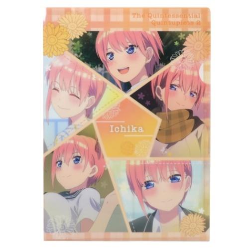 シングル クリアファイル 五等分の花嫁 グッズ 一花 場面写 アニメキャラクター コレクション雑貨 キャラクターのシネマコレクション 通販 Paypayモール