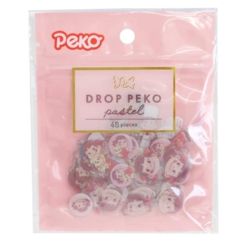 不二家のペコちゃん キャラクター フレークシール Drop Peko Pastel パステル Belle Ile Nature Org