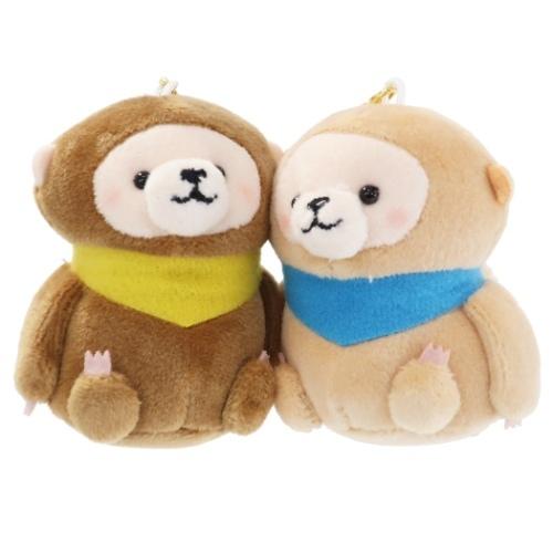 マスコット キーホルダー かわいい ペアぬいぐるみ ボールチェーン ニコぬい サル クラックス キャラクターのシネマコレクション 通販 Paypayモール