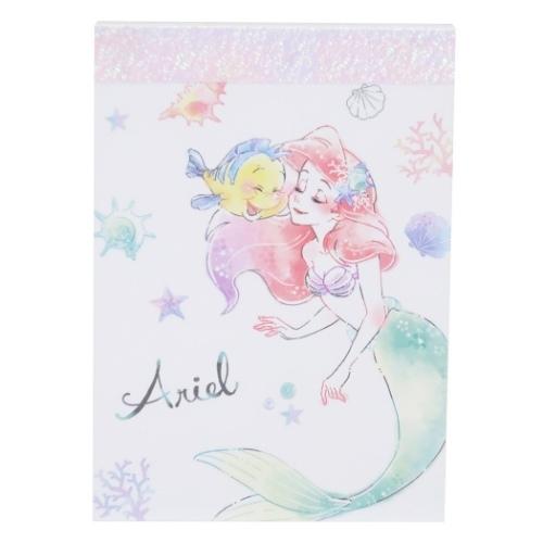リトルマーメイド アリエル メモ帳 ミニ ミニメモ 21aw ディズニープリンセス クラックス 新学期準備文具 キャラクターのシネマコレクション 通販 Paypayモール