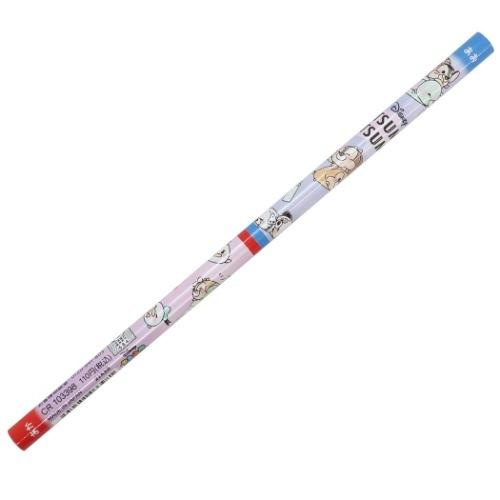 ディズニーツムツム 丸軸 あかあおえんぴつ 赤青鉛筆 新入学 タテ