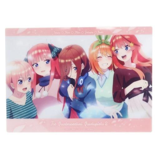 五等分の花嫁 グッズ 下敷き アニメキャラクター デスクパッド ピンク キャラクターのシネマコレクション 通販 Paypayモール