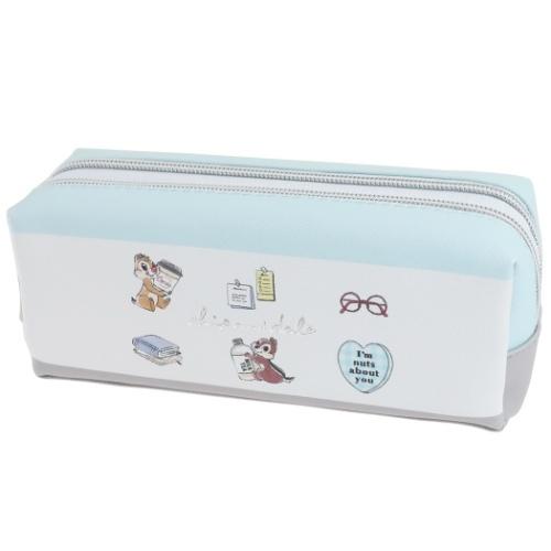 チップ デール ディズニー キャラクター 筆箱 ツインファスナー ペンケース グレールーム クラックス キャラクターのシネマコレクション 通販 Paypayモール