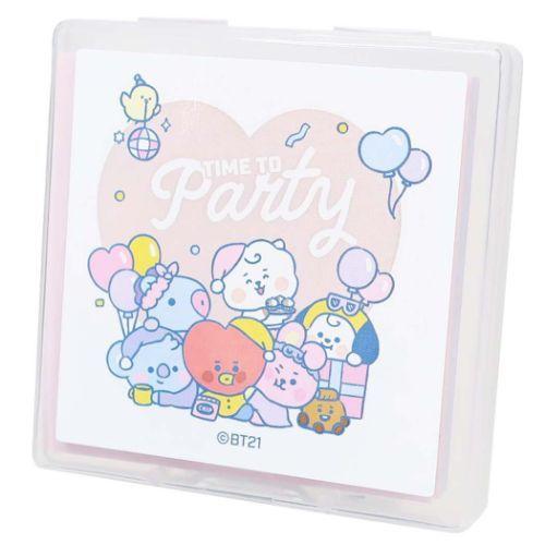 Bt21 商品 メモ帳 キャラクター クリアケースメモ パーティ Crx キャラクターのシネマコレクション 通販 Yahoo ショッピング