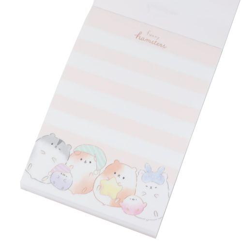 ミニ メモ メモ帳 ファニーハムスターズ 新学期準備文具 かわいい