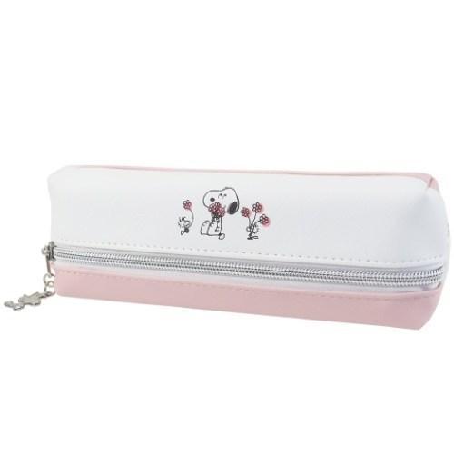 スヌーピー グッズ 筆箱 キャラクター 2ルーム ペンケース スモーキーカラー ホワイト キャラクターのシネマコレクション 通販 Paypayモール