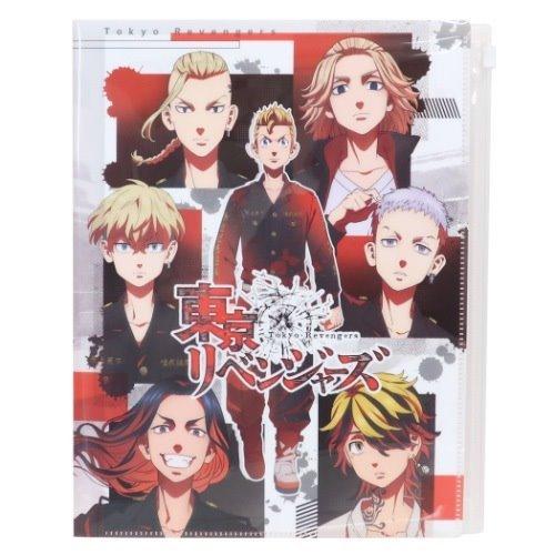 東京リベンジャーズ ジップファスナー付 6ポケット クリアファイル ポケットファイル アニメ 少年マガジン アニメキャラクター キャラクターのシネマコレクション 通販 Paypayモール