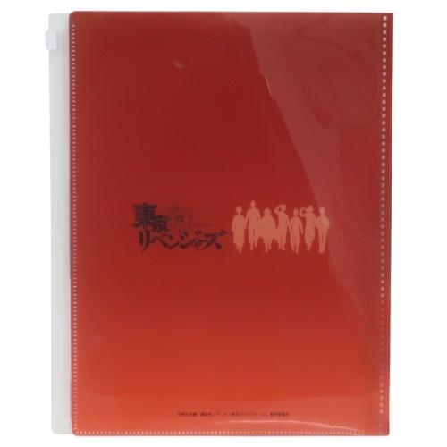 東京リベンジャーズ ジップファスナー付 6ポケット クリアファイル アニメ ポケットファイル アニメキャラクター 少年マガジン 海外