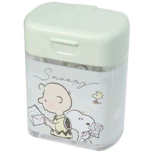 スヌーピー ピーナッツ キャラクター Seal限定商品 えんぴつ削り 鉛筆削り ツイン