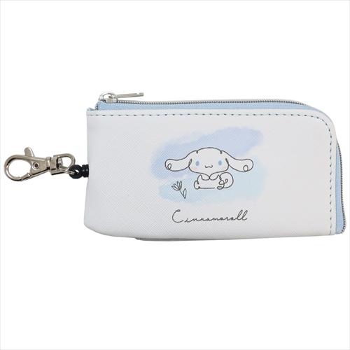 シナモロール サンリオ キャラクター パスケース付きキーケース リール付きランドセルキーカバー キャラクターのシネマコレクション 通販 Paypayモール