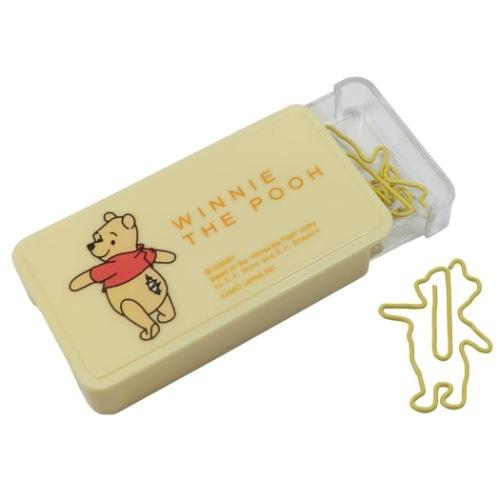 くまのプーさん キャラクター クリップ ケース入り シー ゼムクリップ ディズニー グッズ