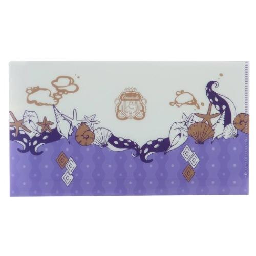 Disney ツイステ グッズ オクタヴィネル寮 抗菌 マスクファイル 不織布